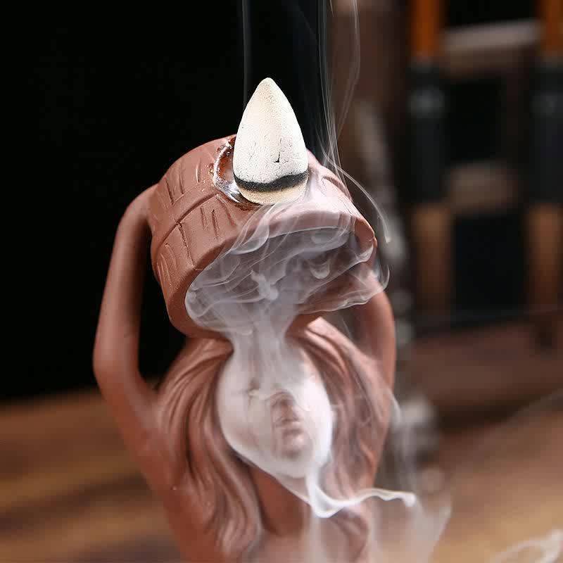 Incense Burner Color  Backflow Incense Add  Sandalwood