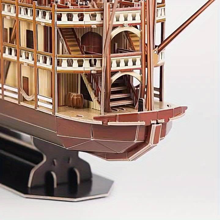 3D Jigsaw Puzzle Model Ship Items Mississippi River Steamship