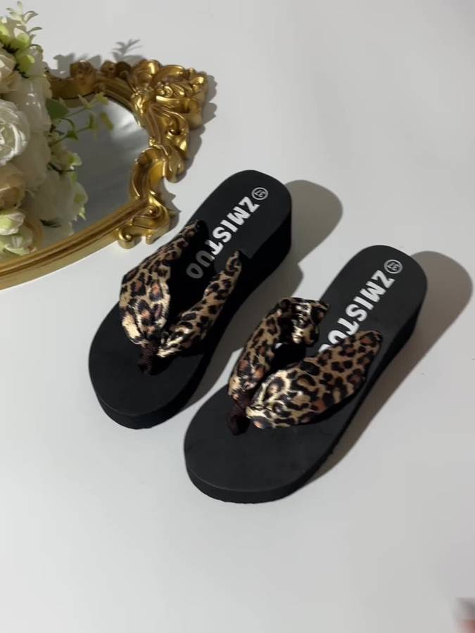 Ladies Summer Flip Flops Black Uk 4