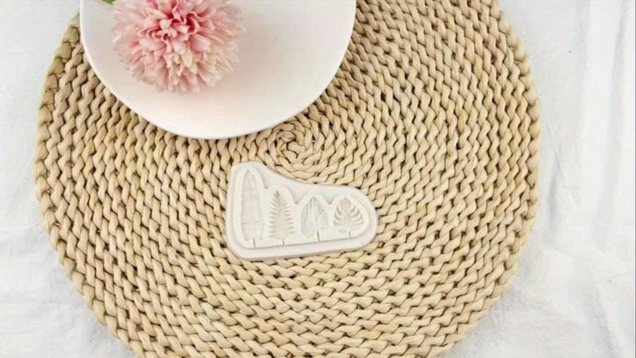 Suitable For Baking Molds Color 1Pc Palm And Turtle Leaf Silicone Mold