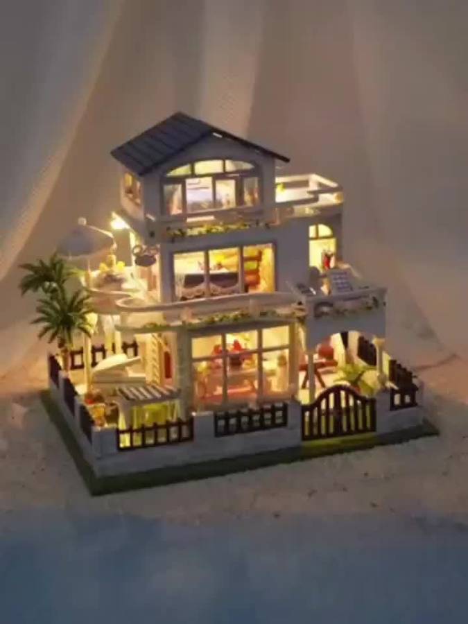 Building Toy Architectural Model Toy Set Style Blue