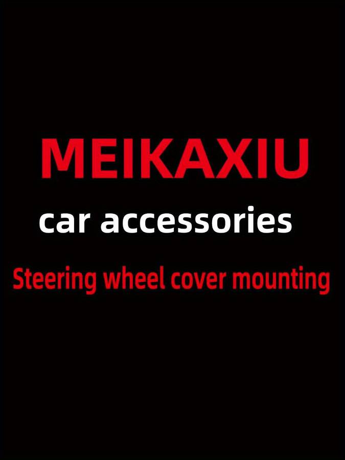 Car Steering Wheel Cover Blue