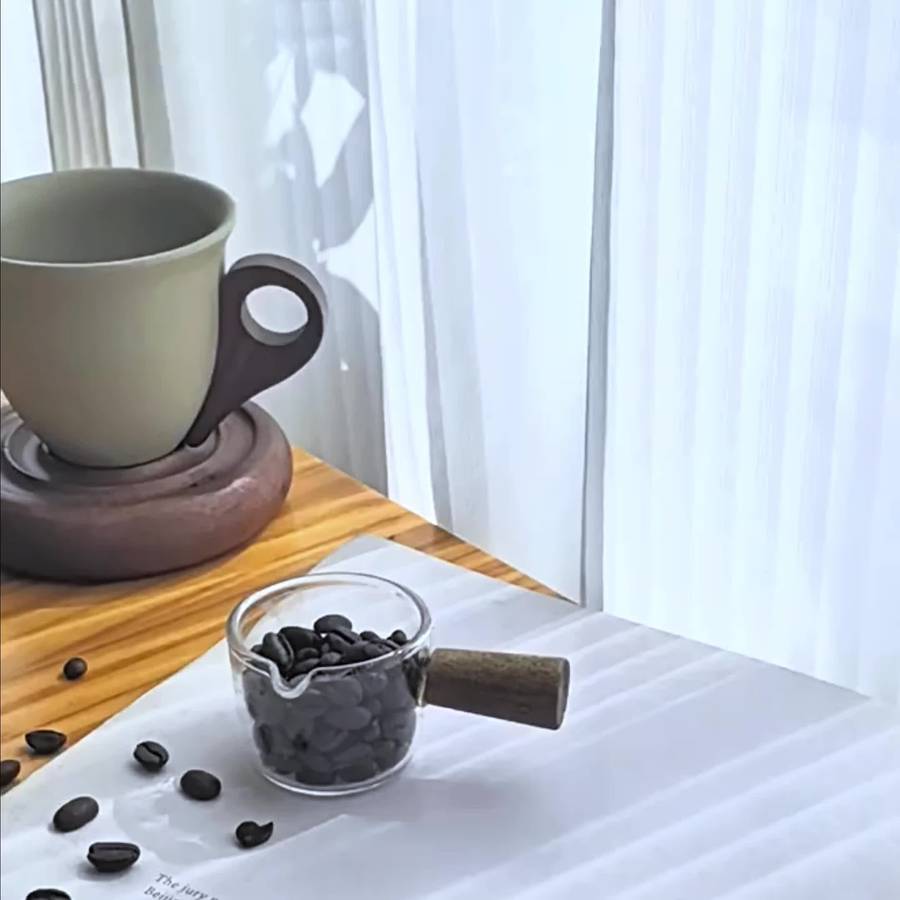 Water Cup Items One Set  Coffee Cup   Coaster