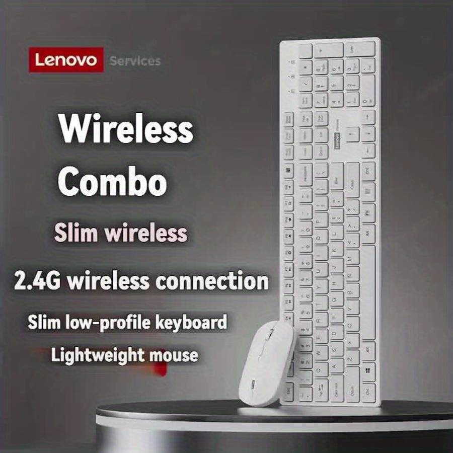 Ultra-Thin Wireless Keyboard And Mouse Set