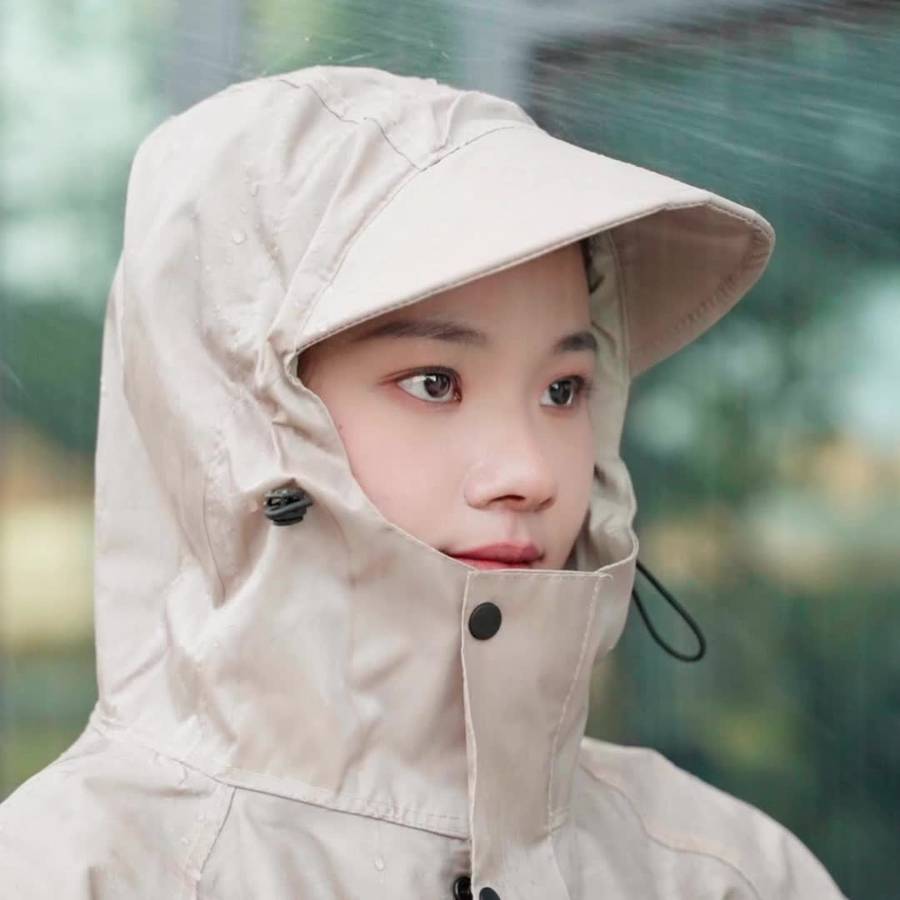 Raincoat Khaki Size Uk M