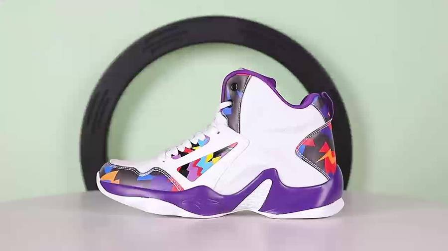 Basketball Shoes Color 8711 Mandarin Duck Sizeuk 7