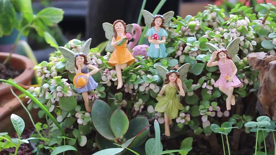 5Pcs Webetter Fairy Garden Decorations