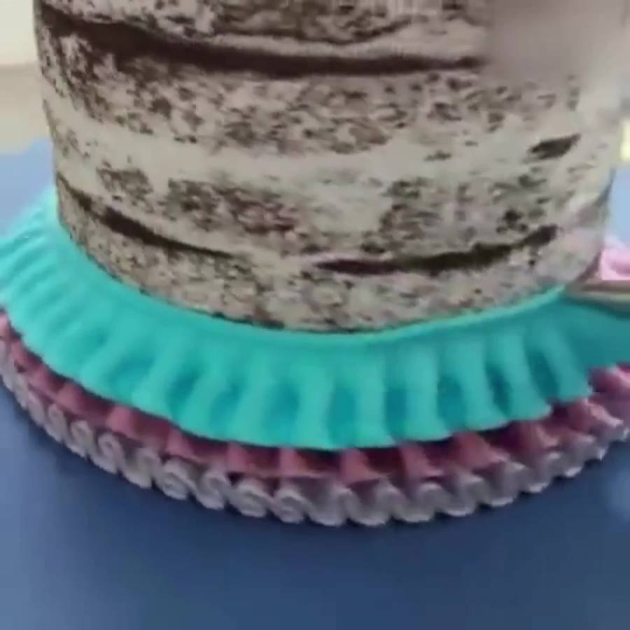 Professional Cake Decorating Head Color Blue