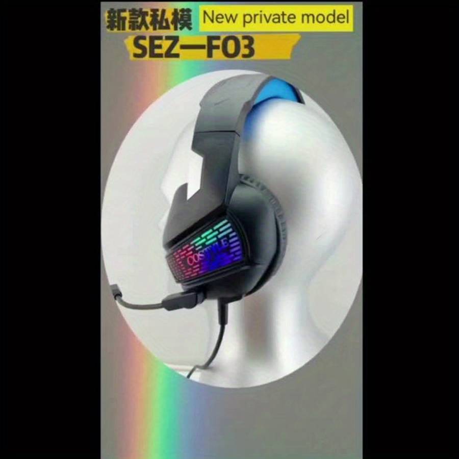 Wired Headphones Black Blue