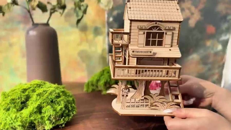 Building Toy Architectural Model Toy Set Style Mail