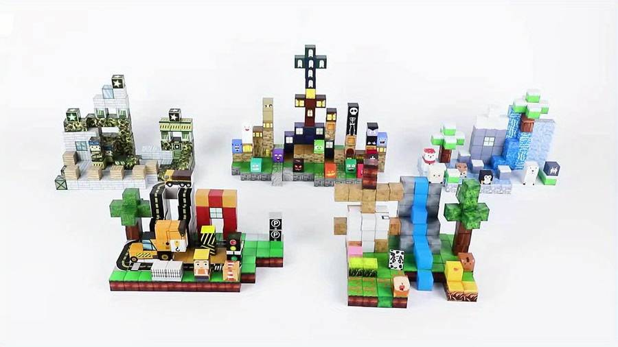 Building Toy Architectural Model Toy Set Model 100