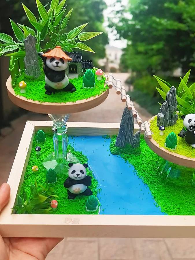 Diy Miniature Landscape Diorama Building