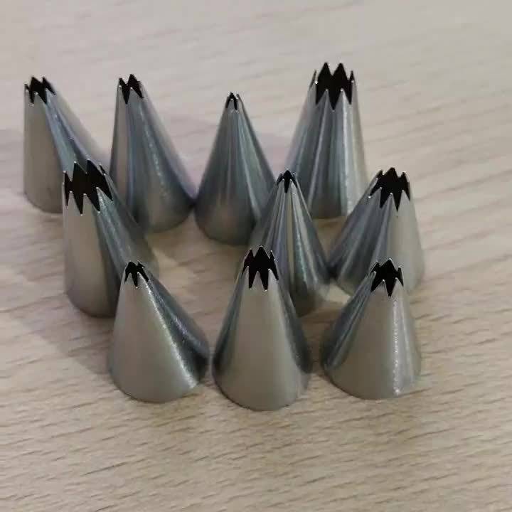 Professional Cake Decorating Head Quantity 10 Small Flower Nozzles