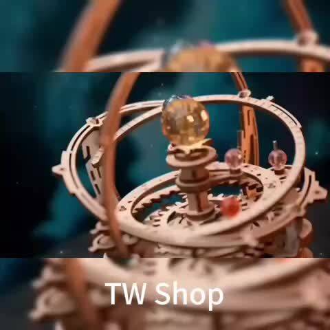 3D Puzzle Musical Instrument Model Model Star Music Box