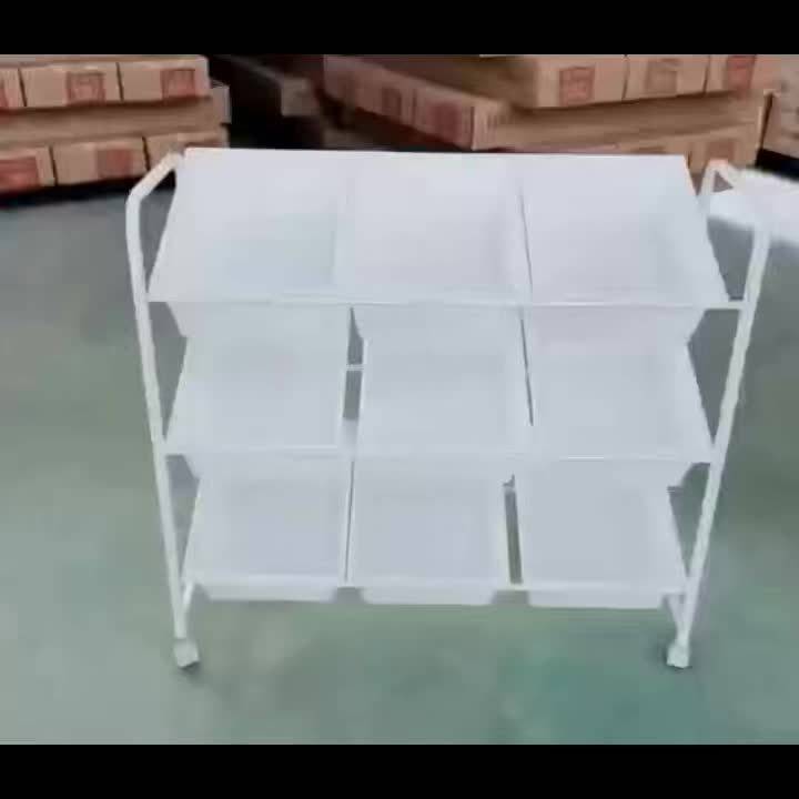 Storage And Organizationmodel Three Rows Of 4 Layers  12 Boxes