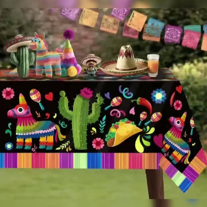 Halloween tablecloth decoration size 150 x 300cm