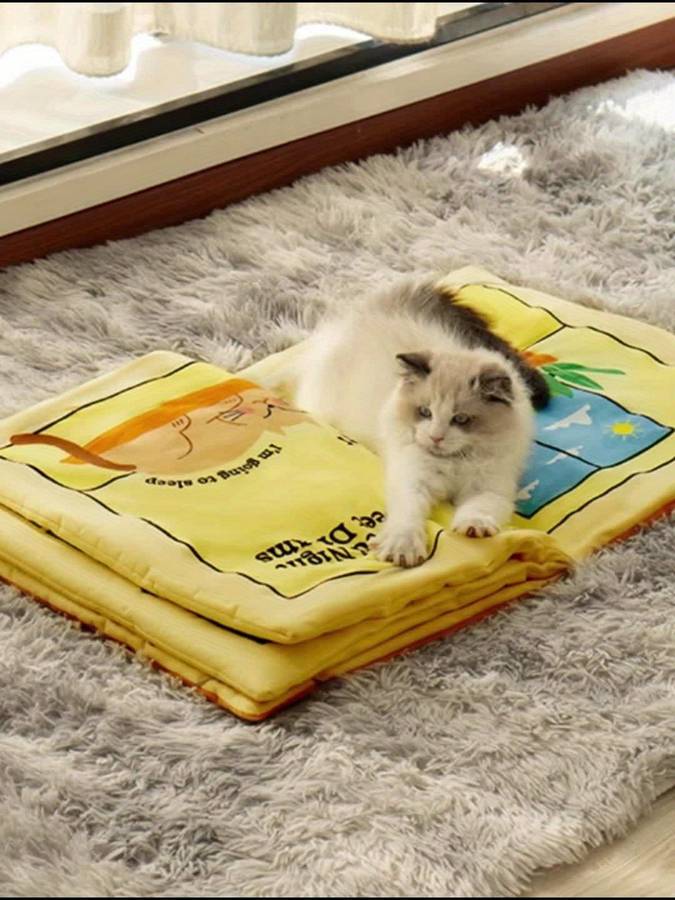 Pet supplies Style Cute Book Mat