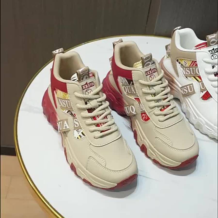 Women S Sneakers Color Red Card Sizeuk 8.5