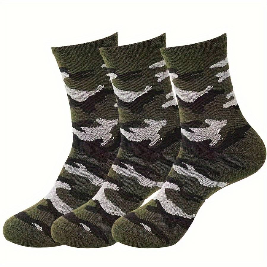 3 Pairs Mixed Colors One Size High Elastic Socks