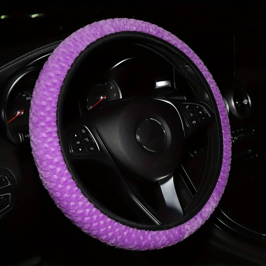 Car Steering Wheel Cover Orange