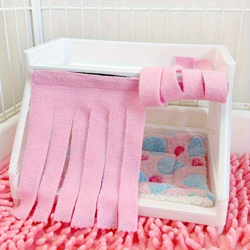 Pet supplies Items White small bed  Add  random warm pad  Add  door curtain