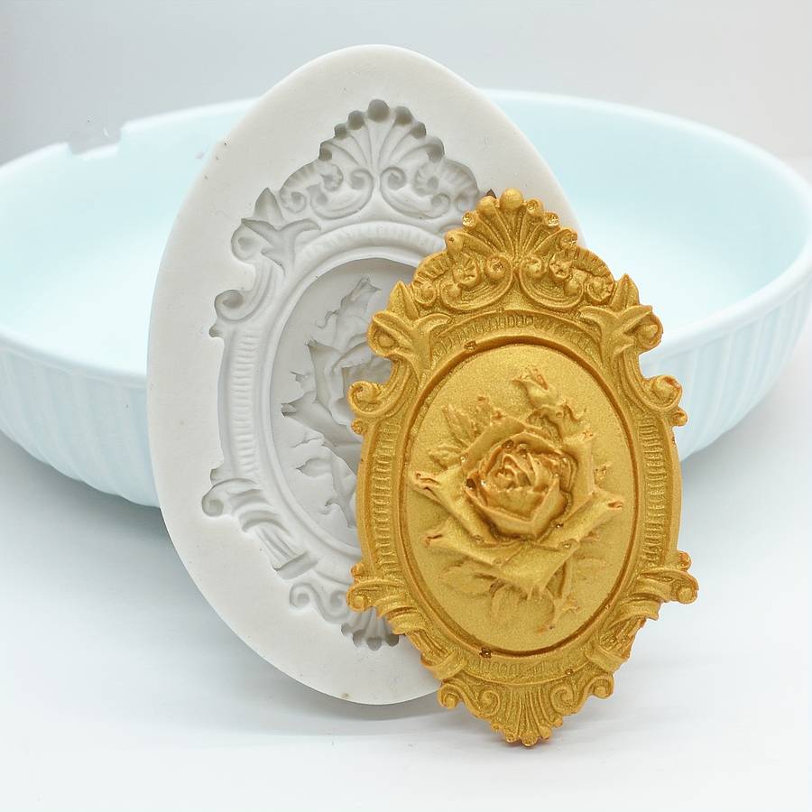 Suitable For Baking Molds Style Rose Flower