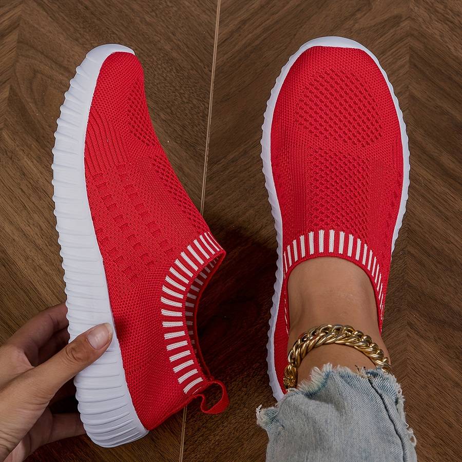 Women S Sneakers Color Deep Red Sizeuk 8.5