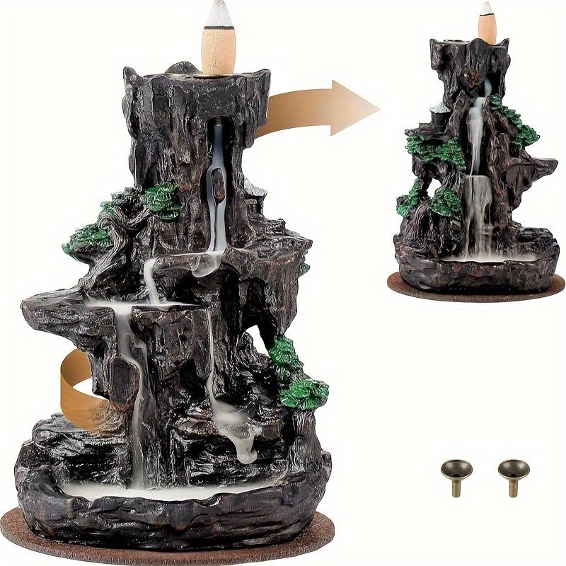 Incense Burner Model  Double Sided Mountains And Flowing Water
