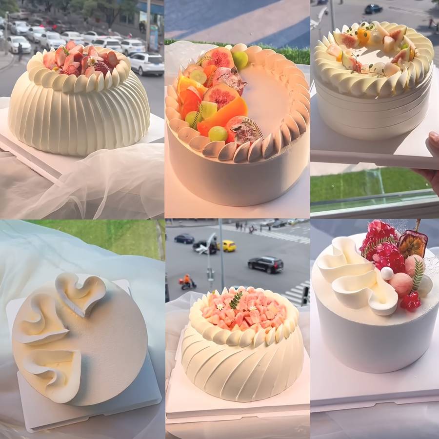 Professional Cake Decorating Head Color Steel