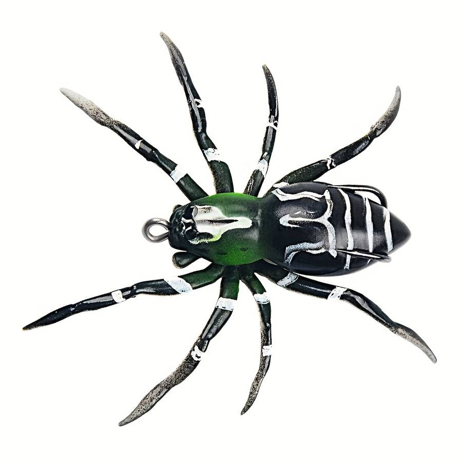 1pc Floating Lure Bait Water Spider Soft Bait Artificial Perch Bait Outdoor Fishing Tackle