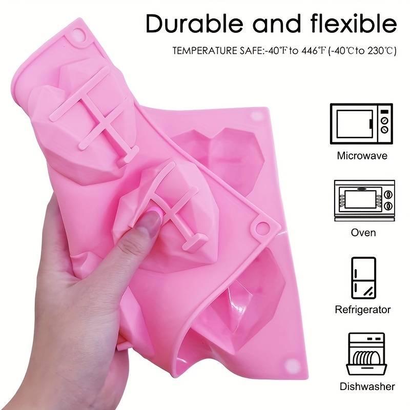 Suitable For Baking Molds Color 6 Companies Pink  Large Size X2 Add 8Th Company Chocolate Color