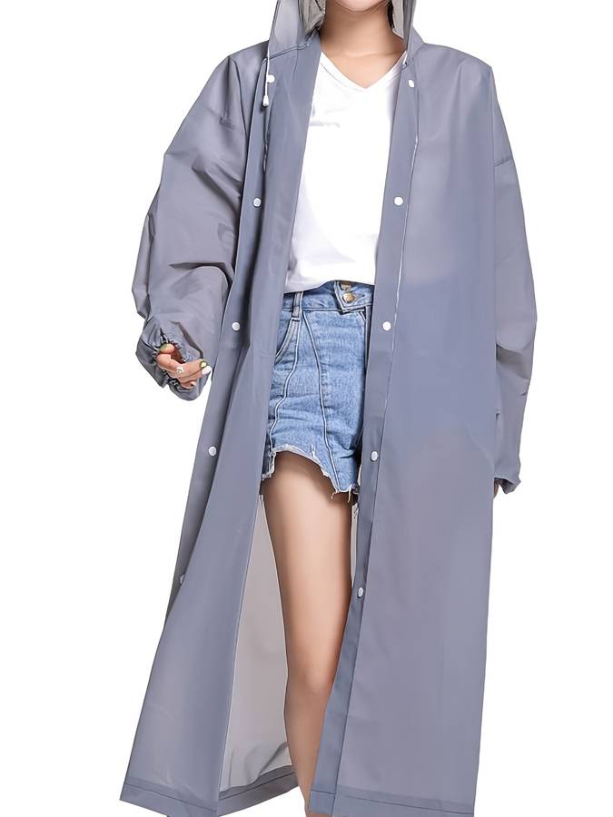Raincoat Grey Size Onesize