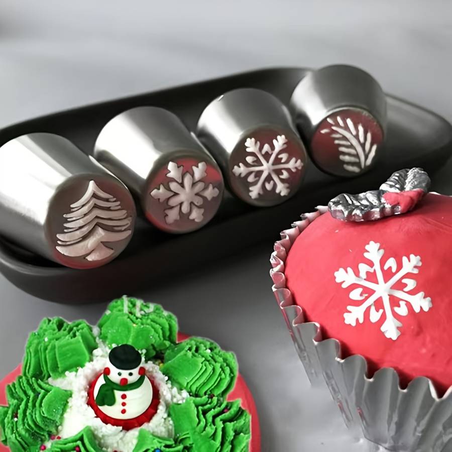 Professional Cake Decorating Head Color Silvery