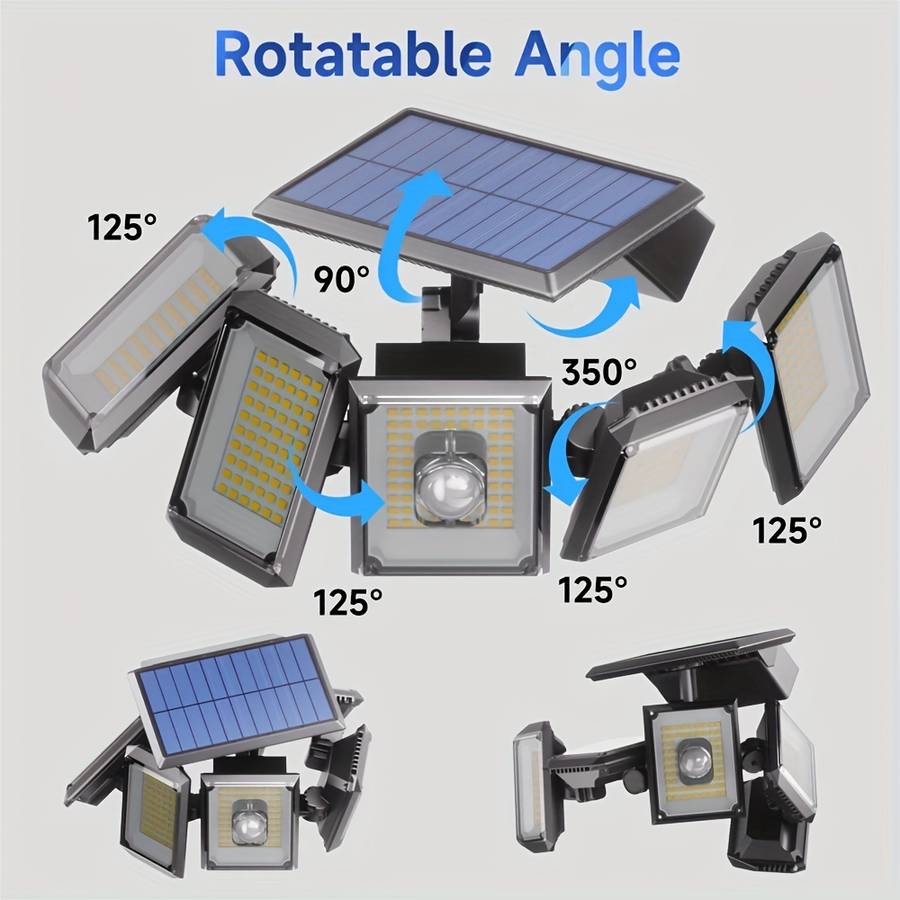 300LED-2PCS Outdoor Solar Light