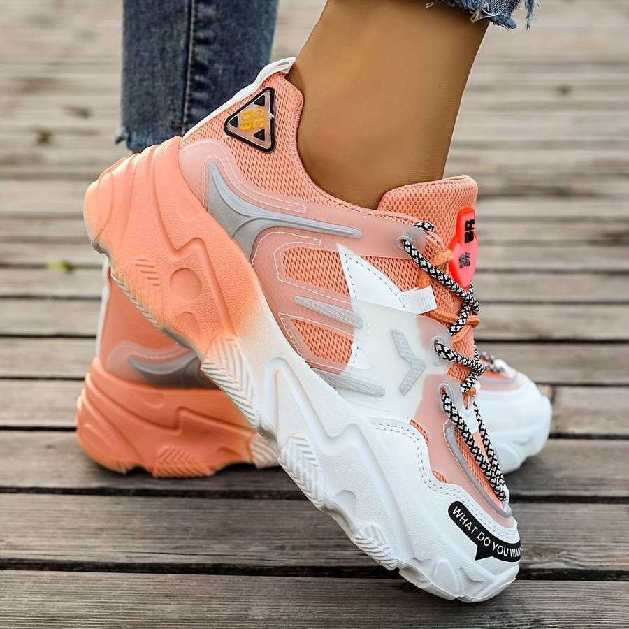 Women S Sneakers Color Pink Color Sizeuk 3