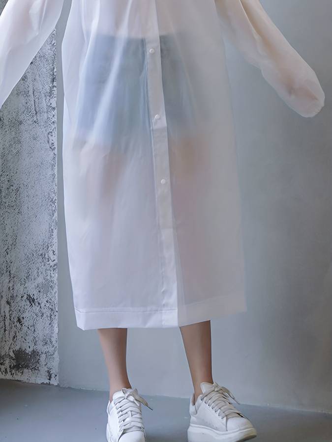 Raincoat White Size Onesize