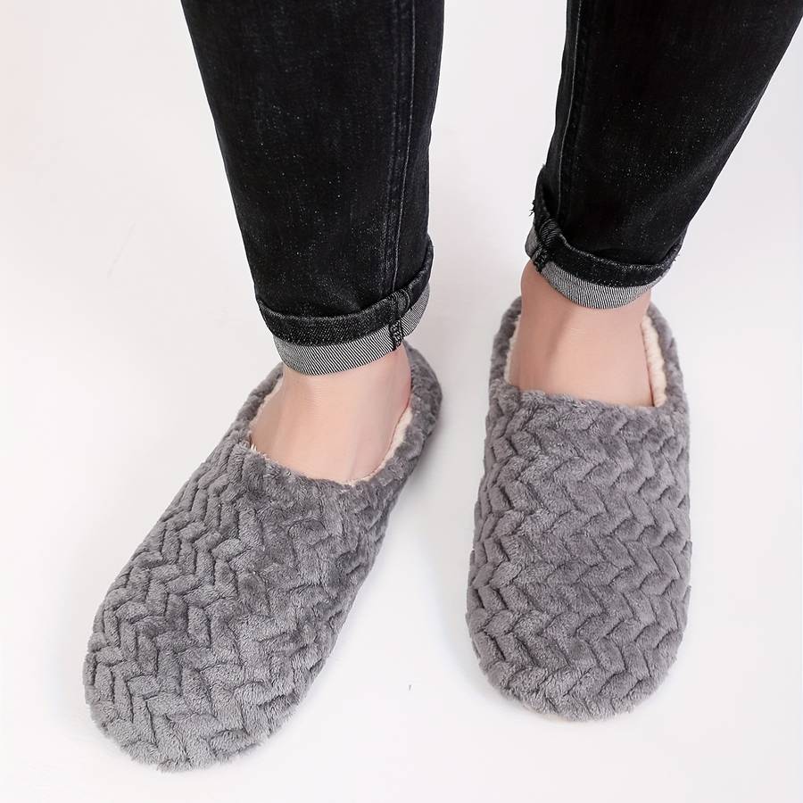 Cotton Slippers Color White Sizeuk 8.5-9