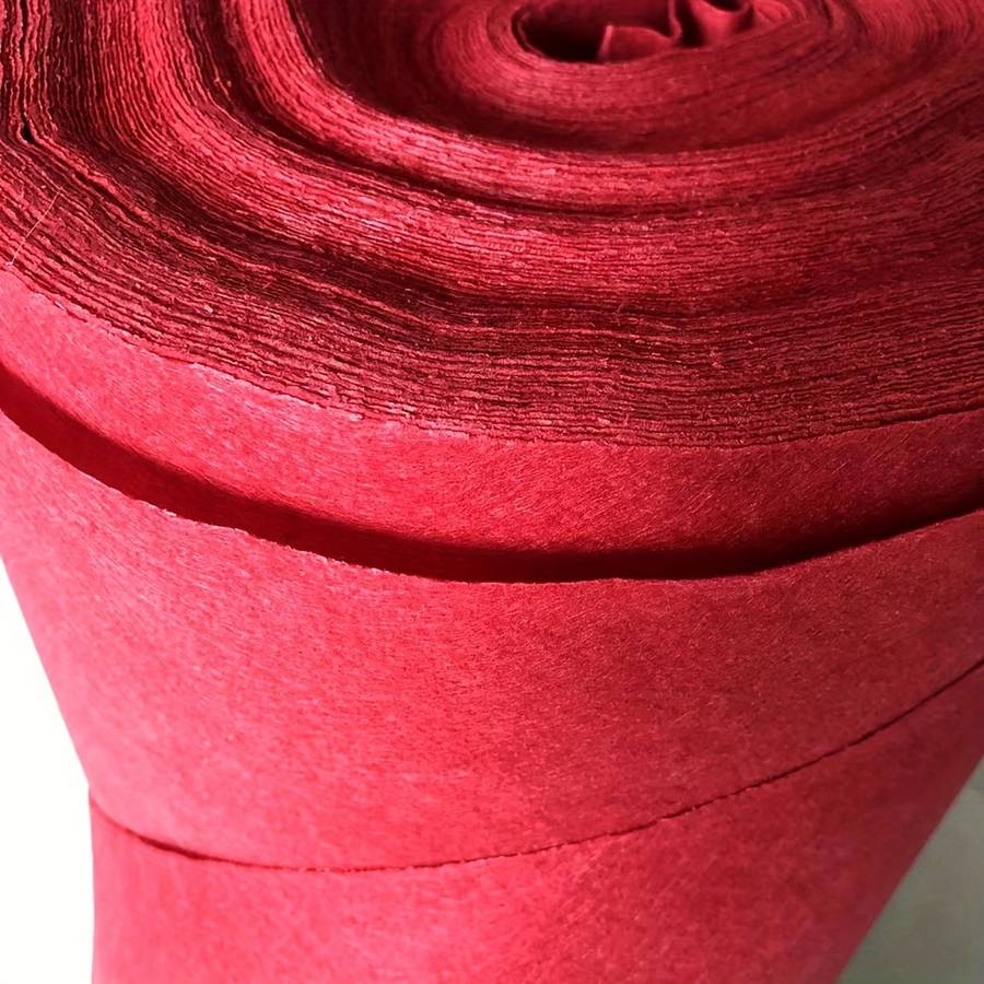 Wedding Supplies Color Red Size 100*600Cm