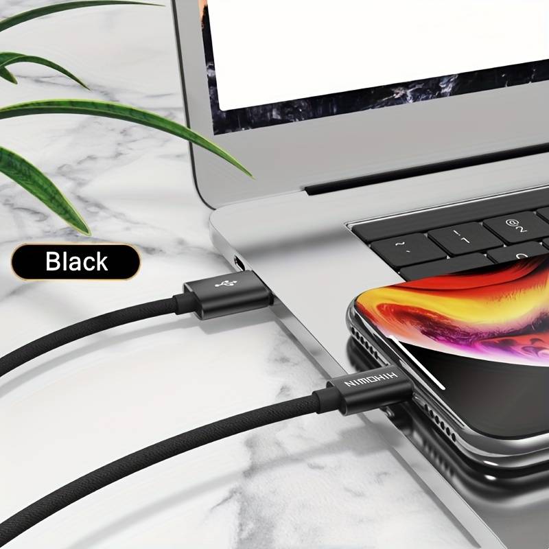 1pc Fast Charging Cable USB Data Synchronization Cable For 100cm IPhone 14 13 12 11 Pro Max SE