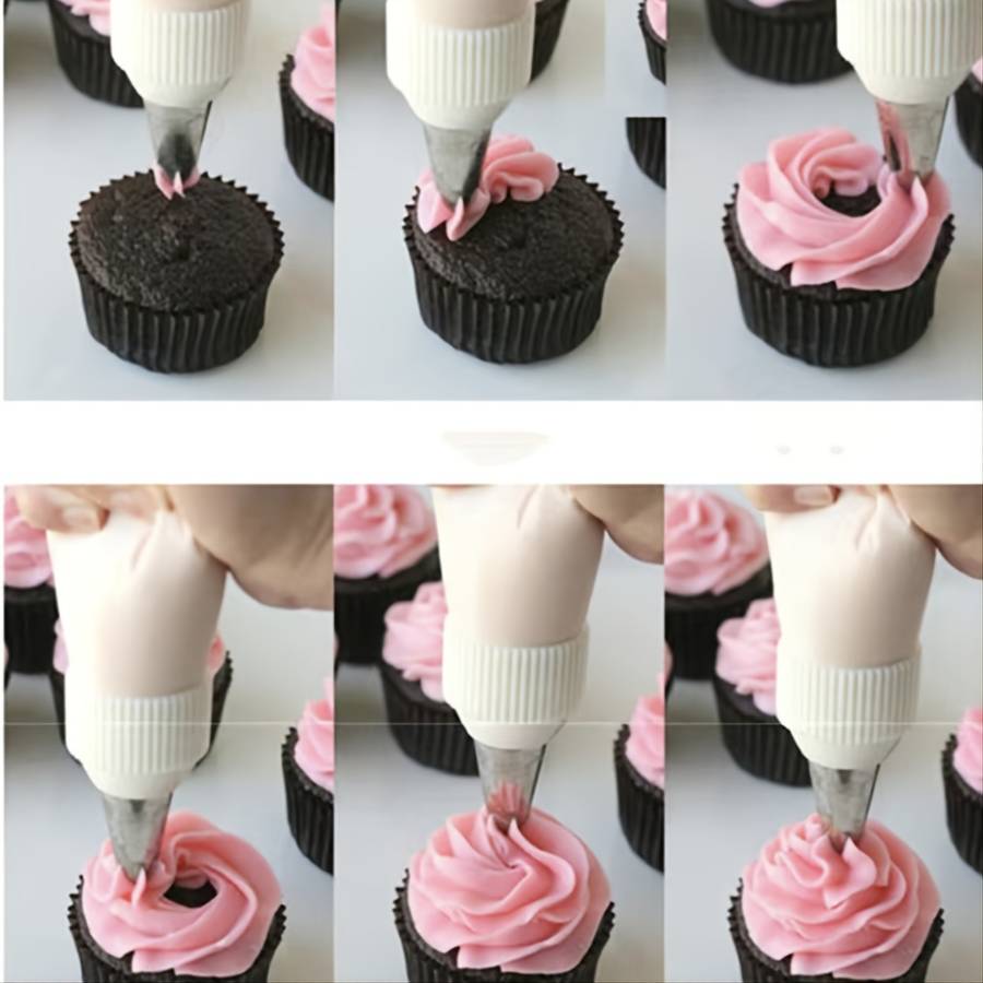 Professional Cake Decorating Head Color Silvery