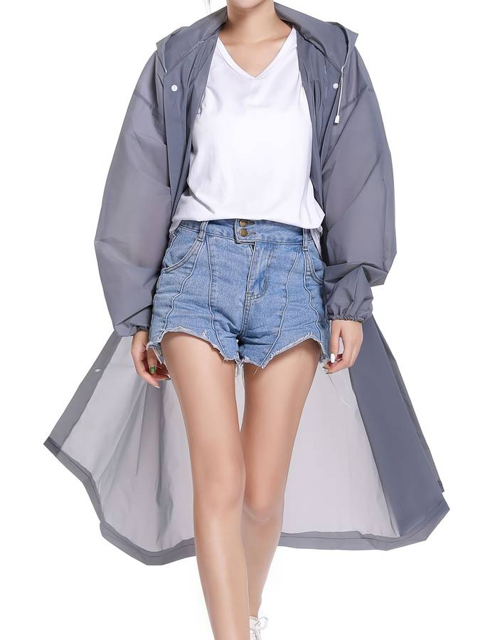 Raincoat Grey Size Onesize