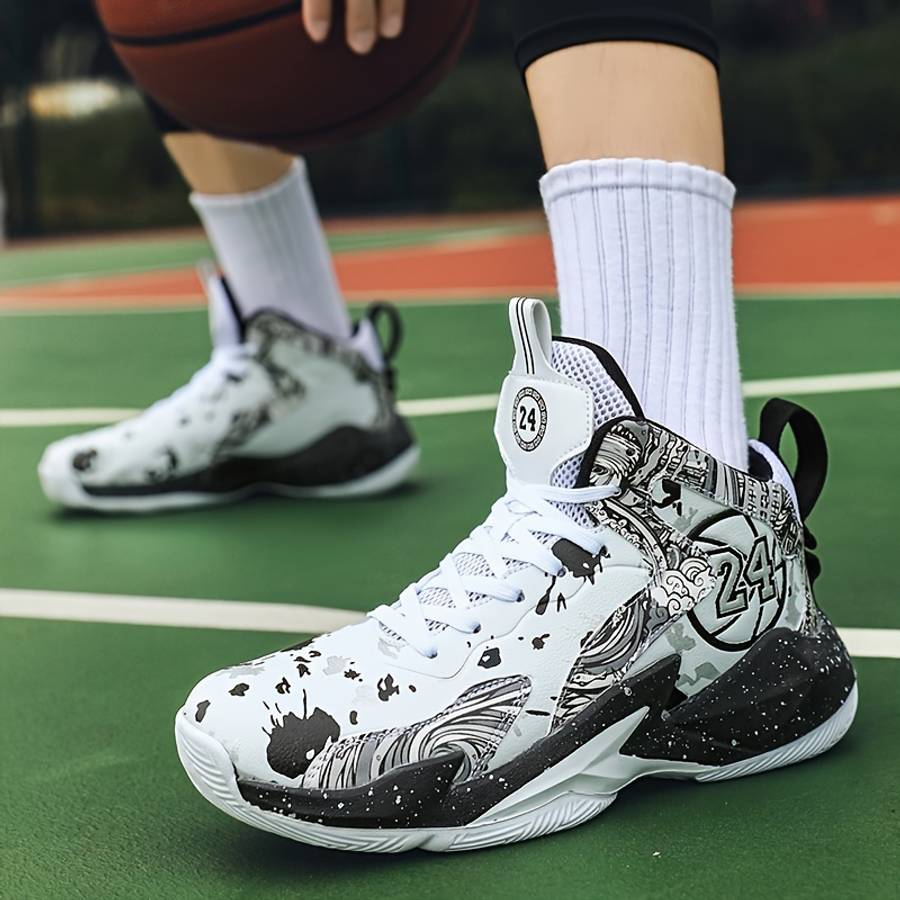 Basketball Shoes Color Black Sizeuk 4.5 Big Kid