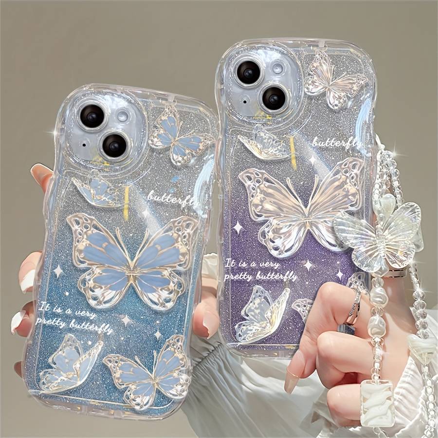 1Pc Light Blue For iPhone 14 Plus Phone Case Phone Cover