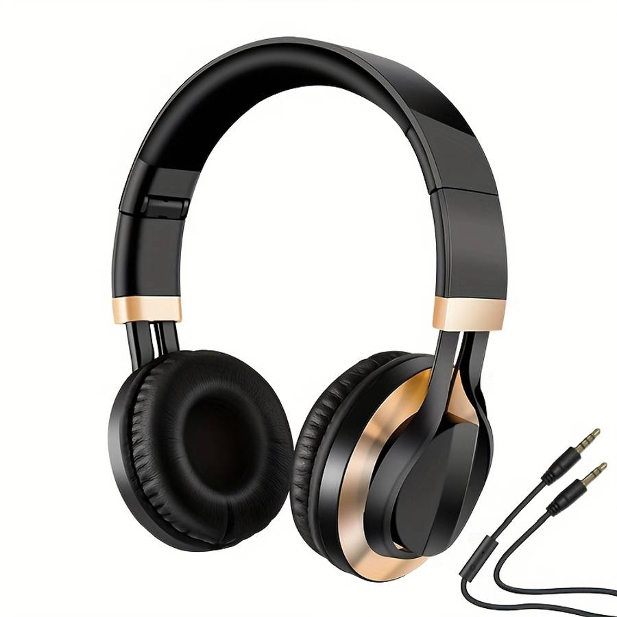 Wired Headphones Black