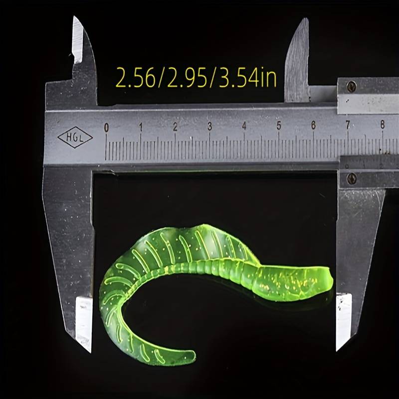 10pcs 9cm Biomimetic Curlee Soft Bait Outdoor Fishing Gear Supplies