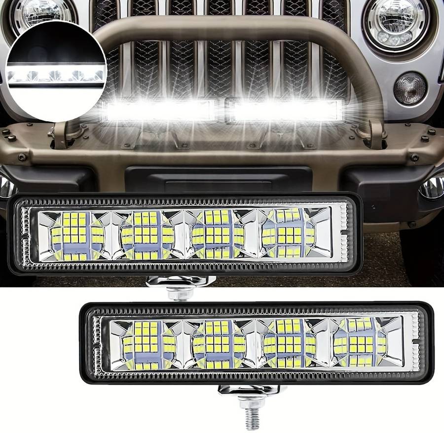 Car Lights Color White