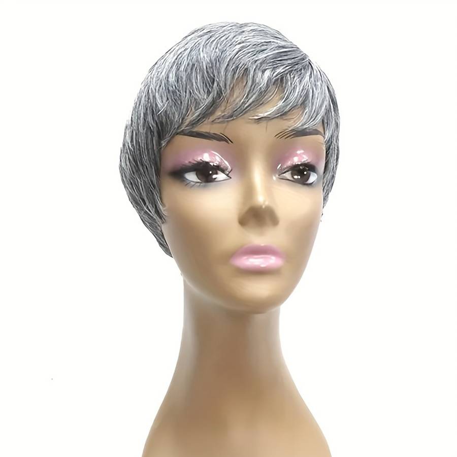 Golden Womens Wigs Hair Length 10.16Cm