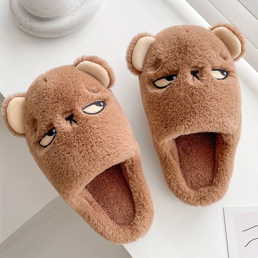 Cotton Slippers Color Coffee Color Sizeuk 10.5-11