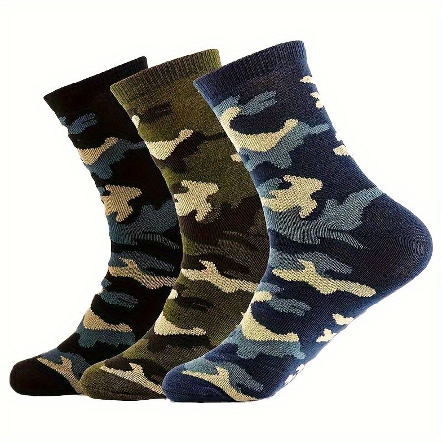 3 Pairs Mixed Colors One Size High Elastic Socks