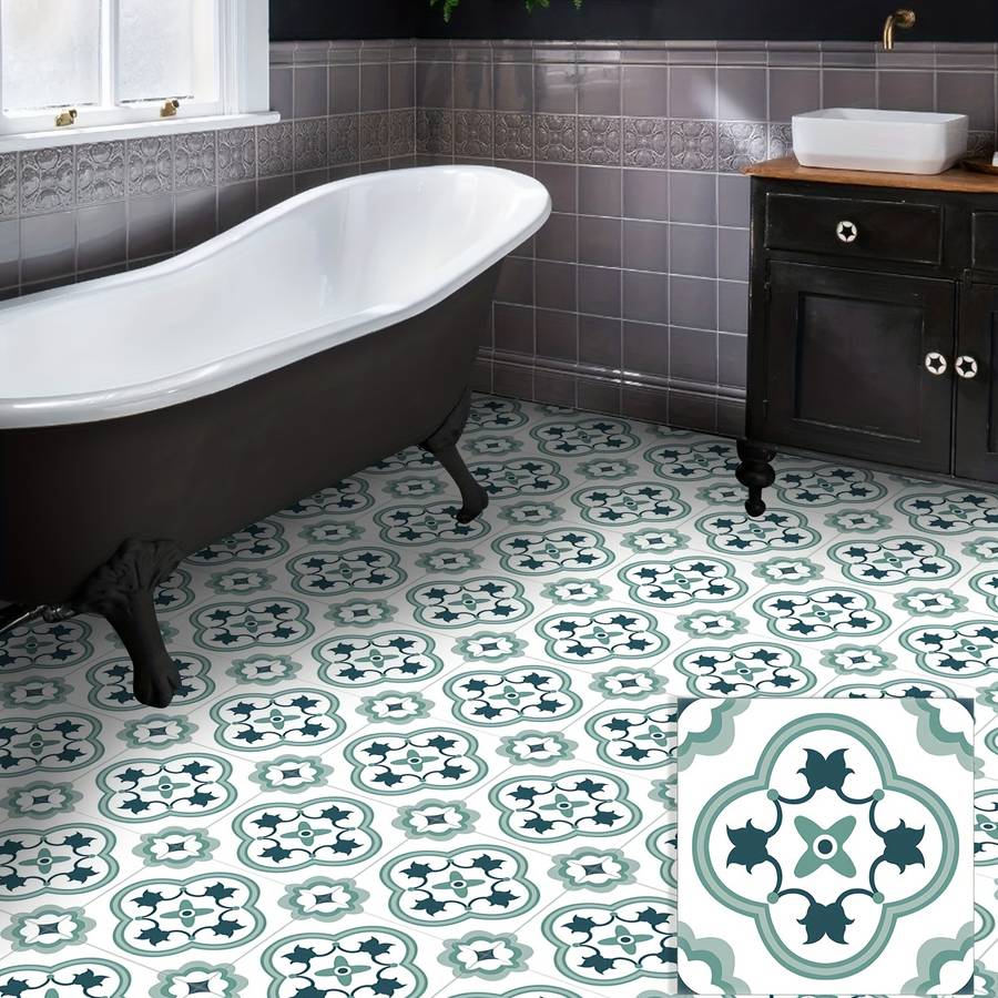 Floor Stickers Model Bds4T 242 Is 9Pcs Size 11.81X11.81Inch Is 30X30Cm